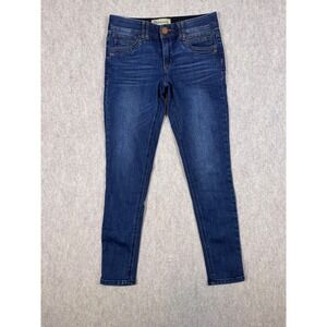 k75. Democracy Ab Solution Skinny Jeans Womens 2 Dark Wash Indigo Denim Slim Fit